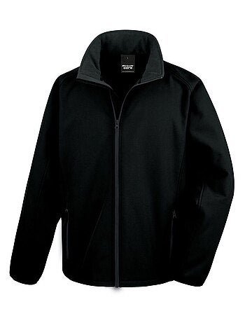 Result Core Veste Soft Shell imprimable pour hommes