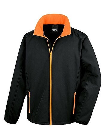 Result Core Veste Soft Shell imprimable pour hommes
