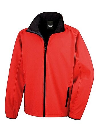 Result Core Veste Soft Shell imprimable pour hommes