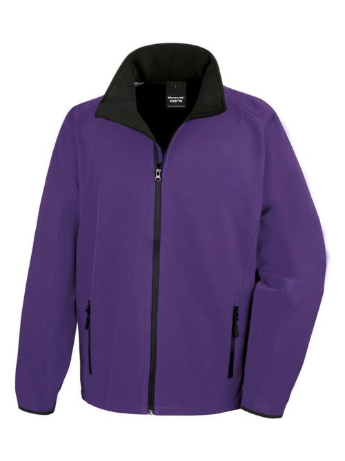 Result Core Veste Soft Shell imprimable pour hommes - Kiabi