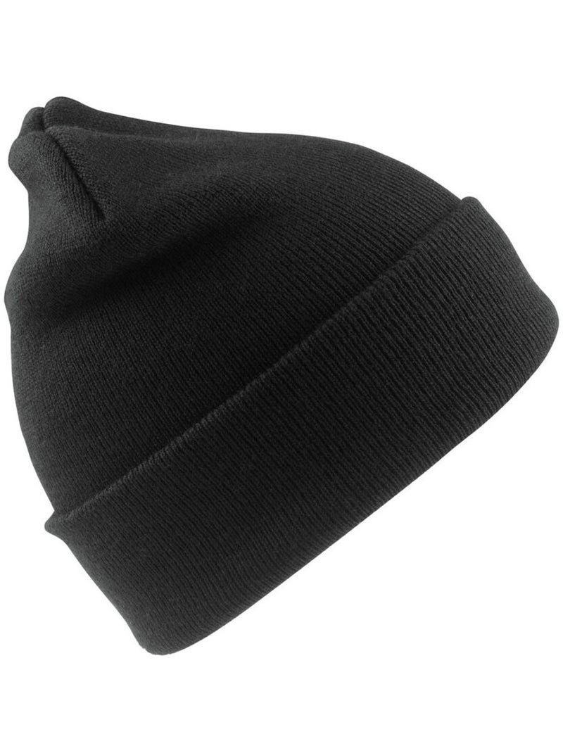 Result Genuine Recycled - Bonnet Noir - Kiabi