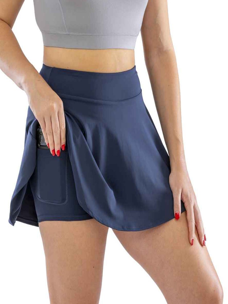 Result Genuine Recycled - Jupe-short de fitness Bleu marine - Kiabi