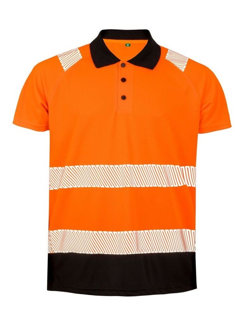 Result Genuine Recycled - Polo haute visibilÇaé Orange - Kiabi