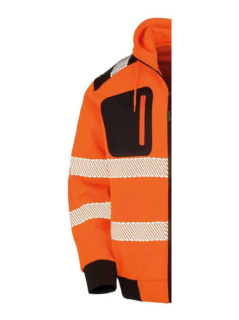 Result Genuine Recycled - Veste à capuche Orange clémentine - Kiabi