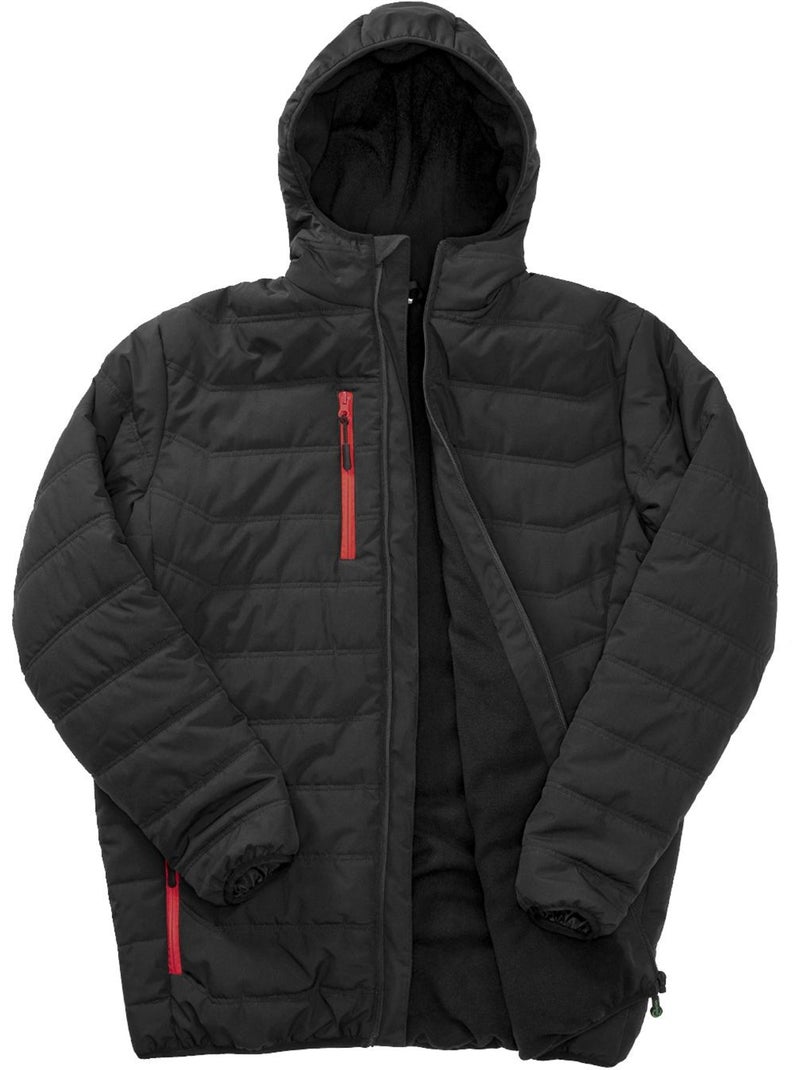 Result Genuine Recycled - Veste COMPASS Noir Rouge - Kiabi