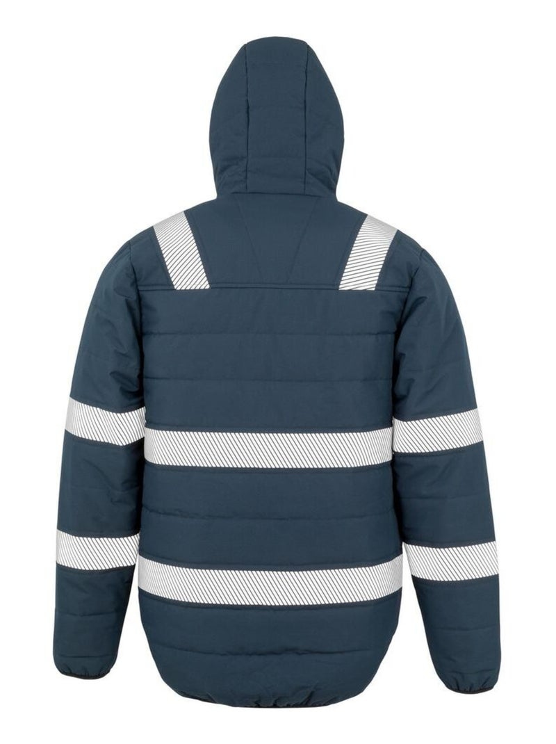 Result Genuine Recycled - Veste matelassée Bleu marine - Kiabi