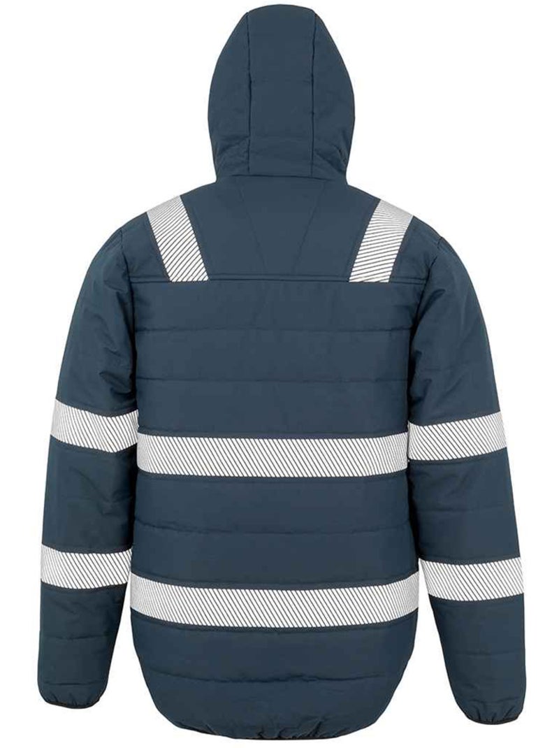 Result Genuine Recycled - Veste matelassée Bleu marine - Kiabi