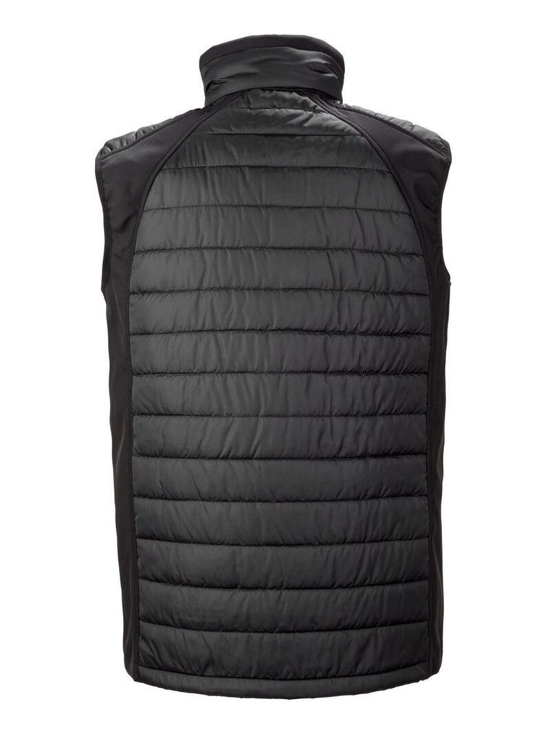 Result Genuine Recycled - Veste sans manches COMPASS Noir - Kiabi