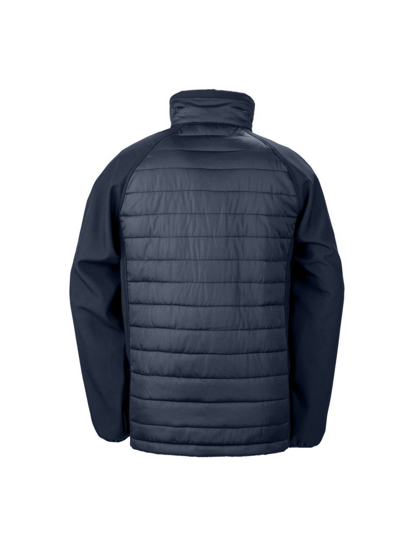 Result Genuine Recycled - Veste softshell COMPASS Marine/Rouge - Kiabi
