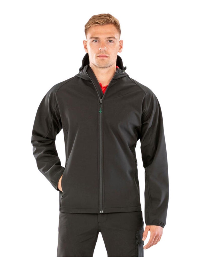 Result Genuine Recycled - Veste softshell Noir - Kiabi