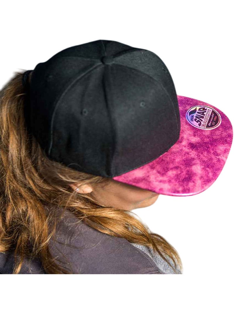 Result Headwear - Casquette ajustable BRONX Noir Rose - Kiabi