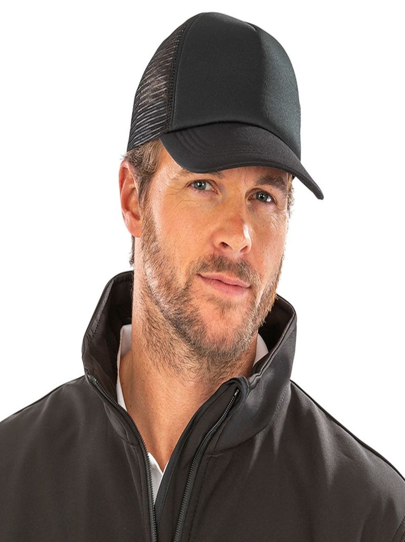 Result Headwear - Casquette trucker DETROIT Noir - Kiabi