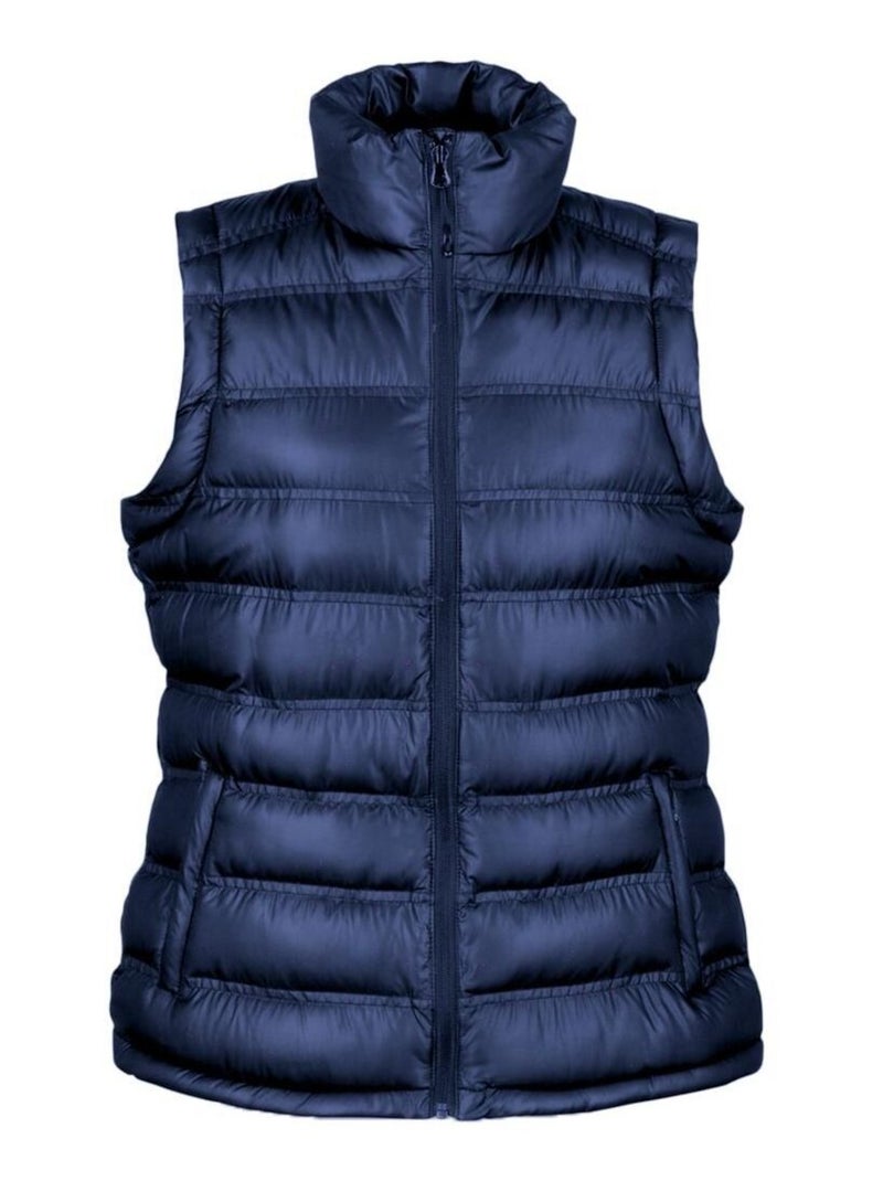 Result Ice Bird - Gilet coLà-Haute-vent hydrofuge Bleu marine - Kiabi