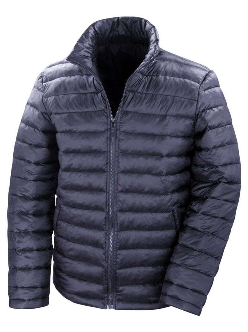 Result Ice Bird - Veste rembourrée hydrofuge et coLà-Haute-vent Bleu marine - Kiabi