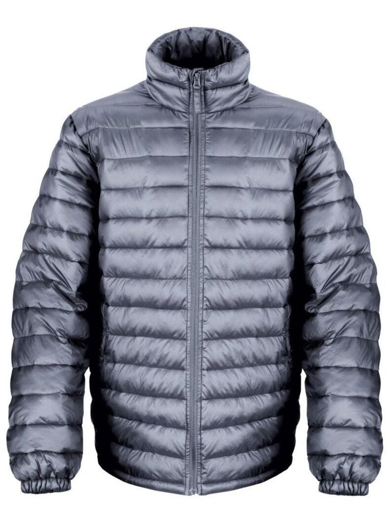 Result Ice Bird - Veste rembourrée hydrofuge et coLà-Haute-vent Gris - Kiabi
