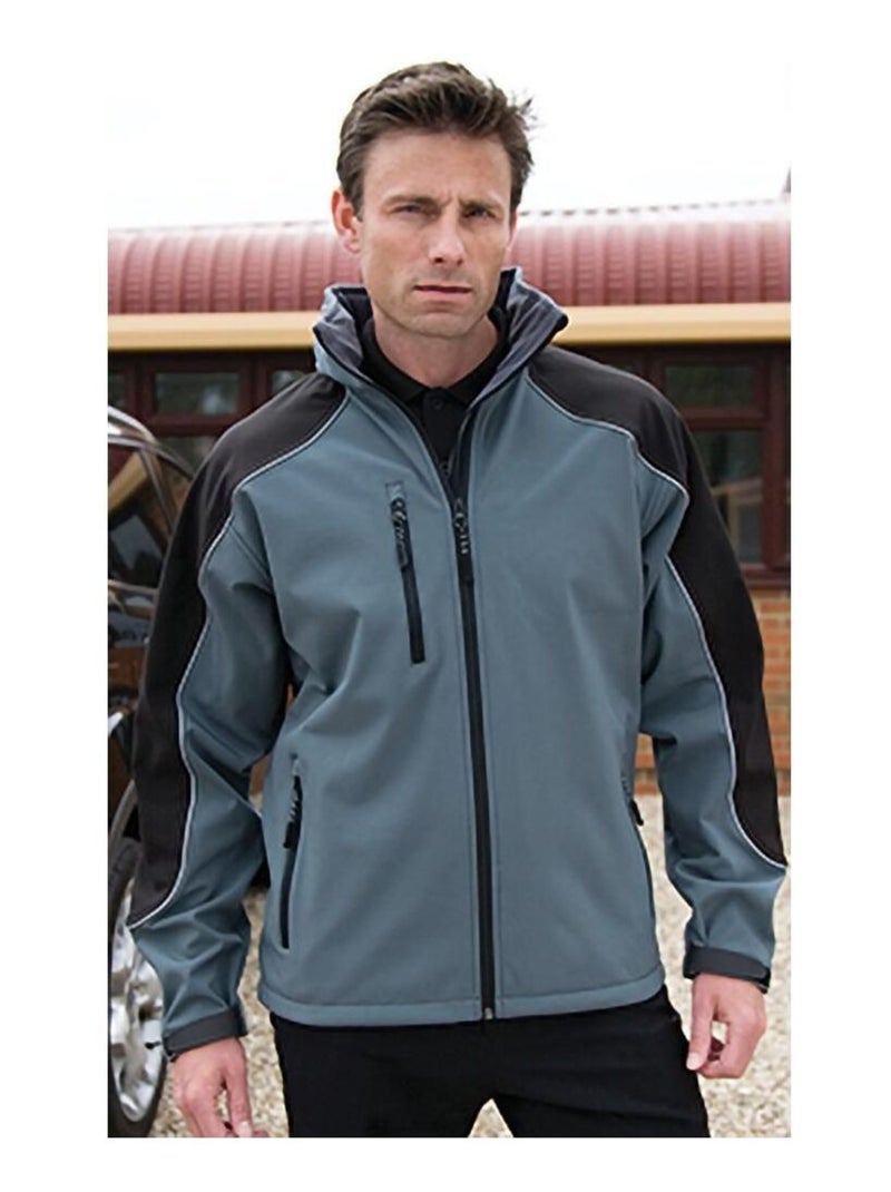 Result Ice Fell - Veste imperméable respirante à capuche Gris moyen - Kiabi