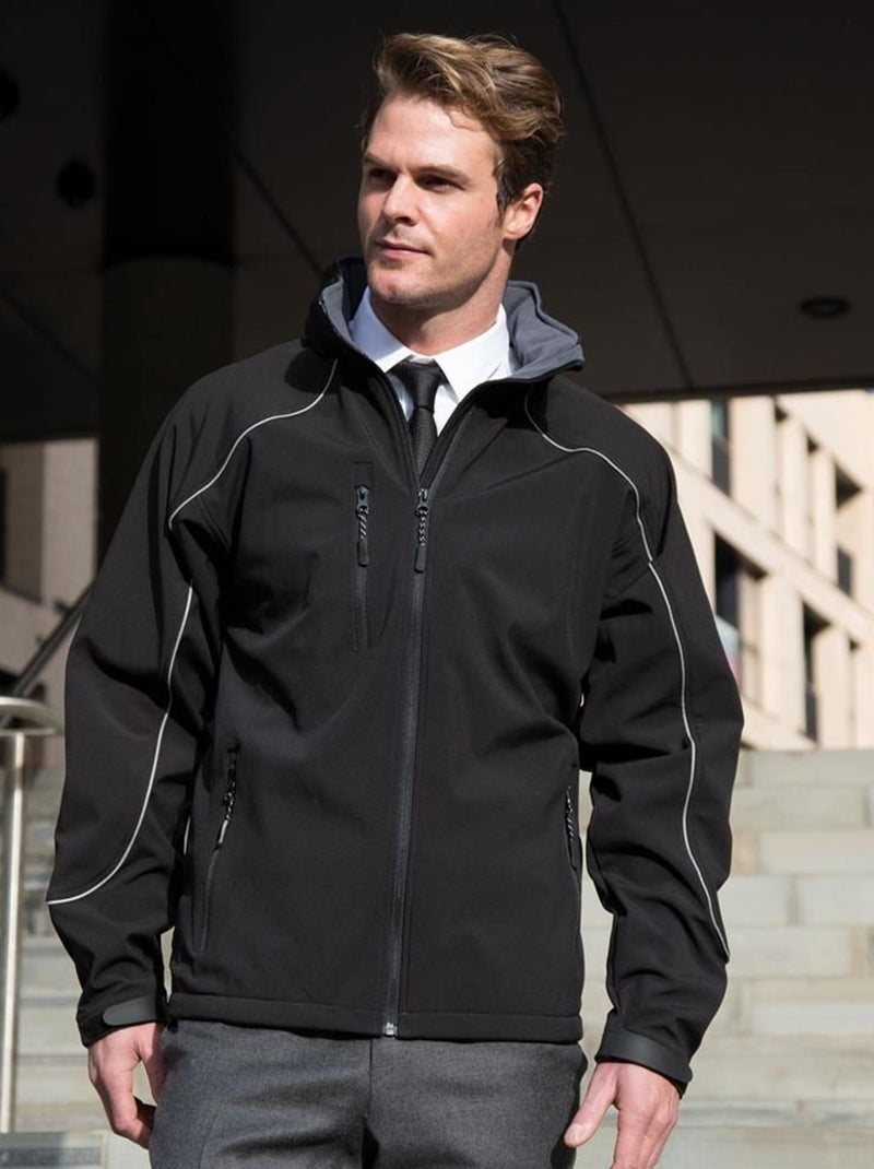 Result Ice Fell - Veste imperméable respirante à capuche Noir - Kiabi