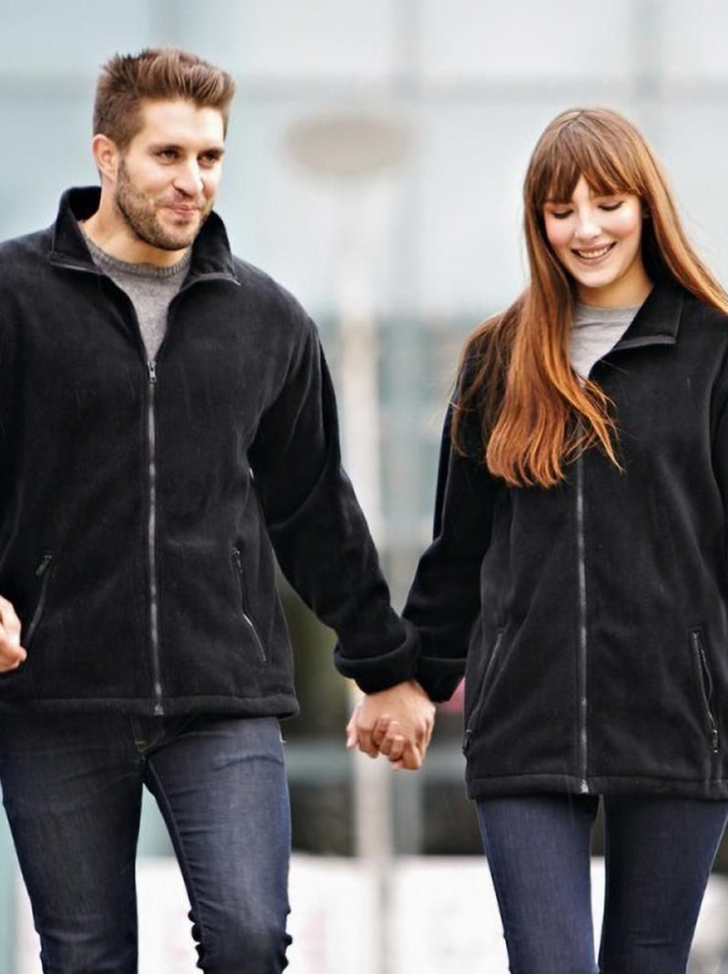 Result Mens Core Fashion Fit Outdoor Fleece Jacket Noir - Kiabi