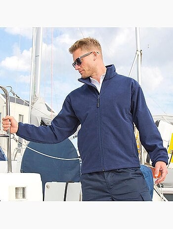 Result Mens Extreme Climate Stopper Water Repellent Fleece Breathable Jacket (veste respirante)