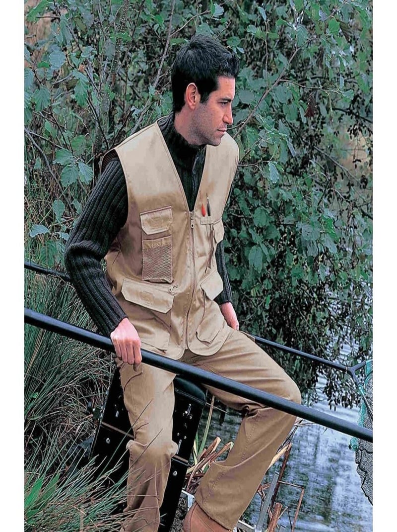 Result Safari - Veste sans manches Beige - Kiabi