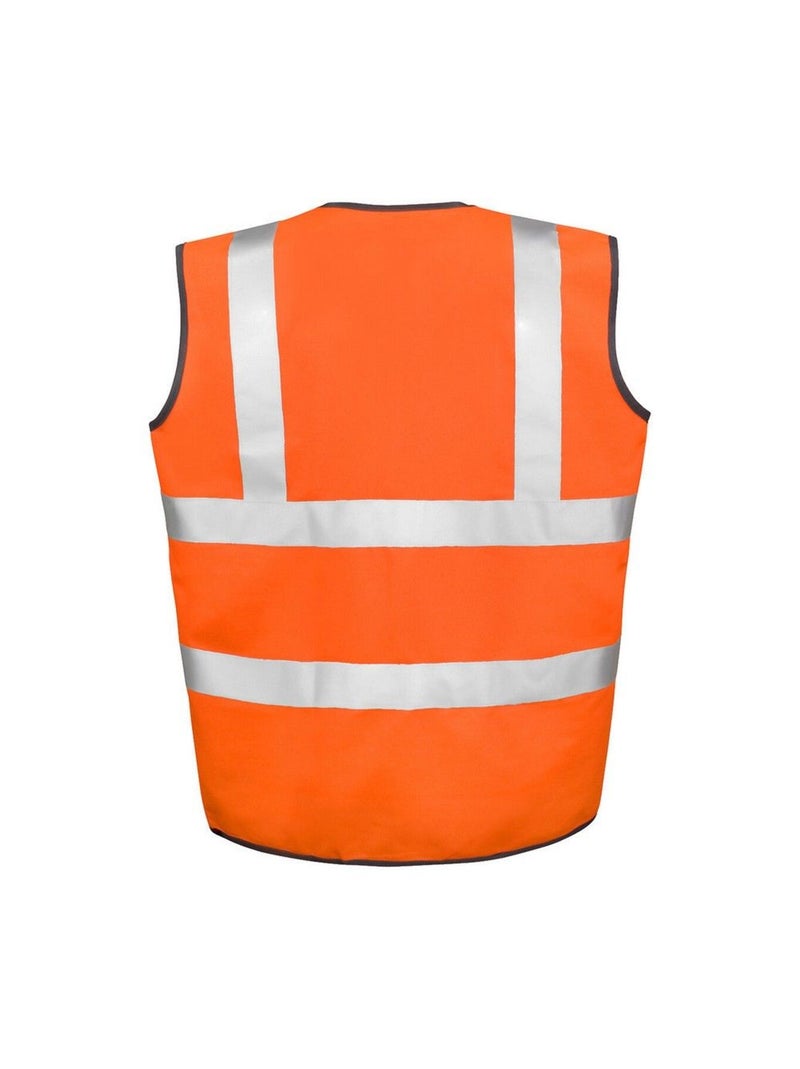Result Safe-Guard - Gilet de sécurité Noir/Orange fluo - Kiabi