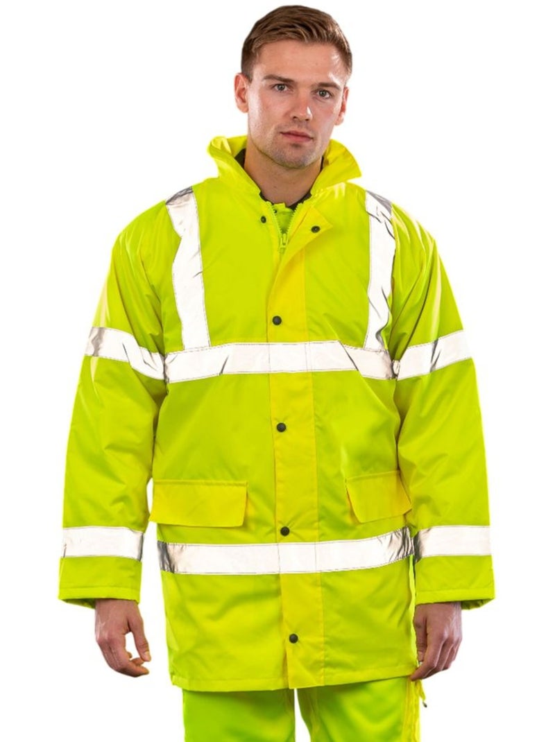 Result Safe-Guard - Manteau HI-VIS MOTORWAY Jaune fluo - Kiabi