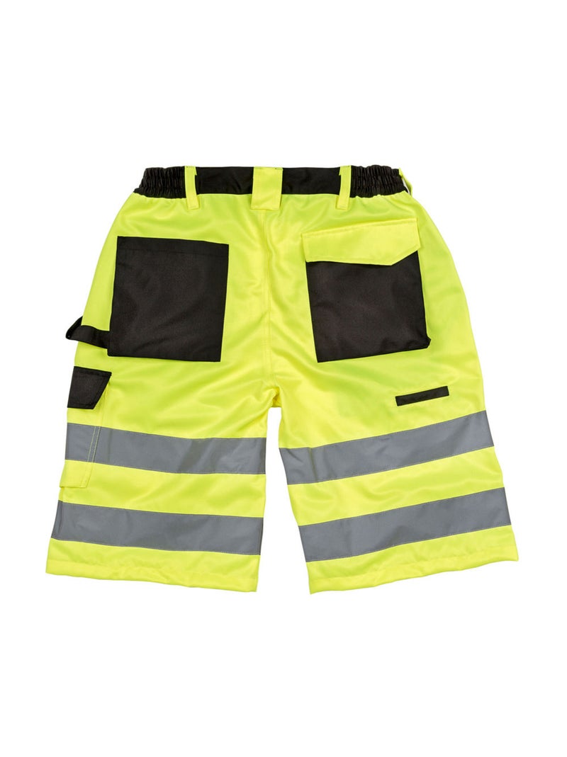 Result Safe-Guard - Short à poches Jaune fluo - Kiabi
