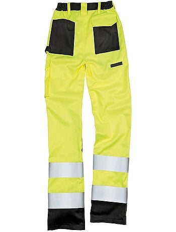 Result Safeguard - Pantalon cargo haute visibilité unisexe