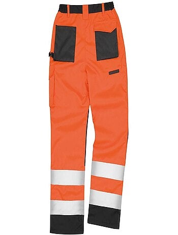 Result Safeguard - Pantalon cargo haute visibilité unisexe