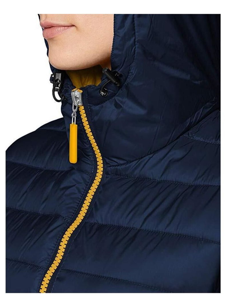 Result Urban Snowbird - Veste rembourrée à capuche Bleu marine - Kiabi