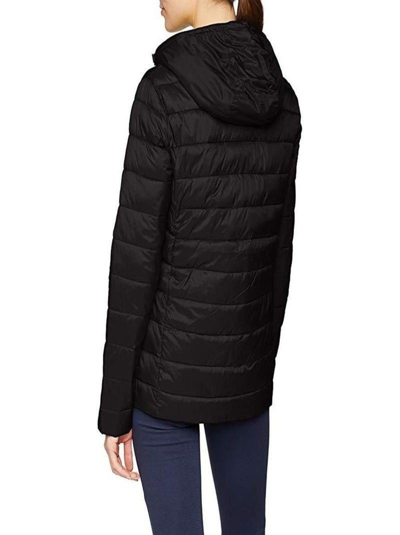 Result Urban Snowbird - Veste rembourrée à capuche Noir Vert - Kiabi