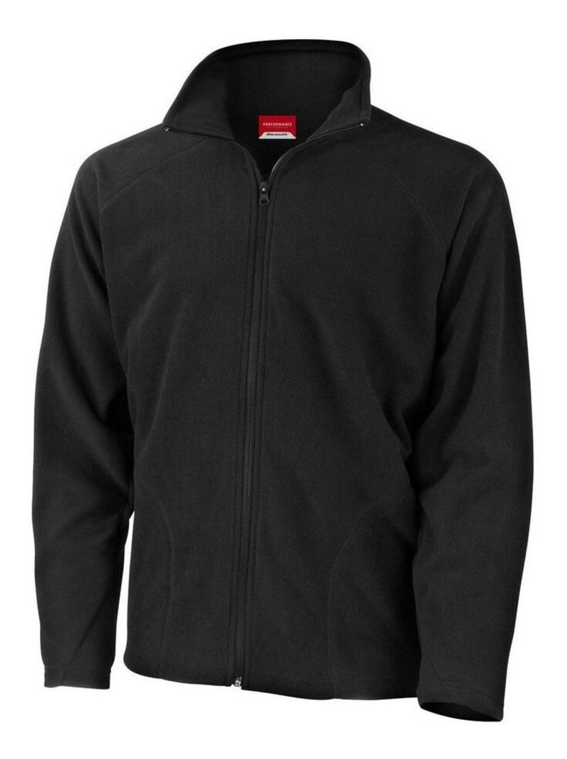 Result Veste molletonnée Core Mens Micron Anti Pill Jacket Noir - Kiabi