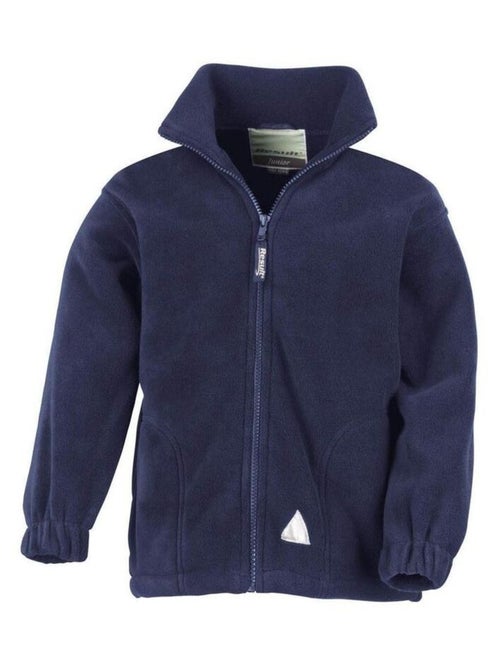 Result Veste polaire active anti-boulochage à fermeture éclair complète pour enfants/jeunes - Kiabi