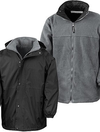 Result Veste polaire réversible StormDri 4,000 Waterproof Windproof Anti Pilling pour hommes