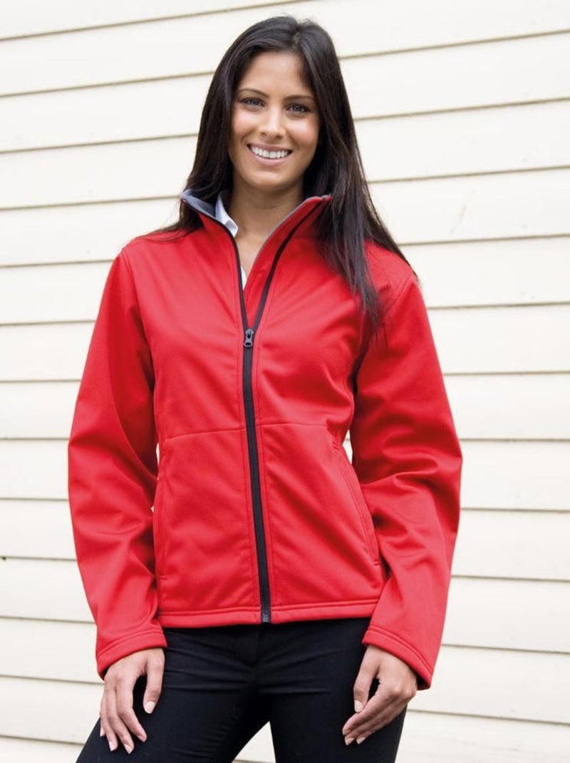Result Veste Soft Shell Core pour femmes Rouge - Kiabi