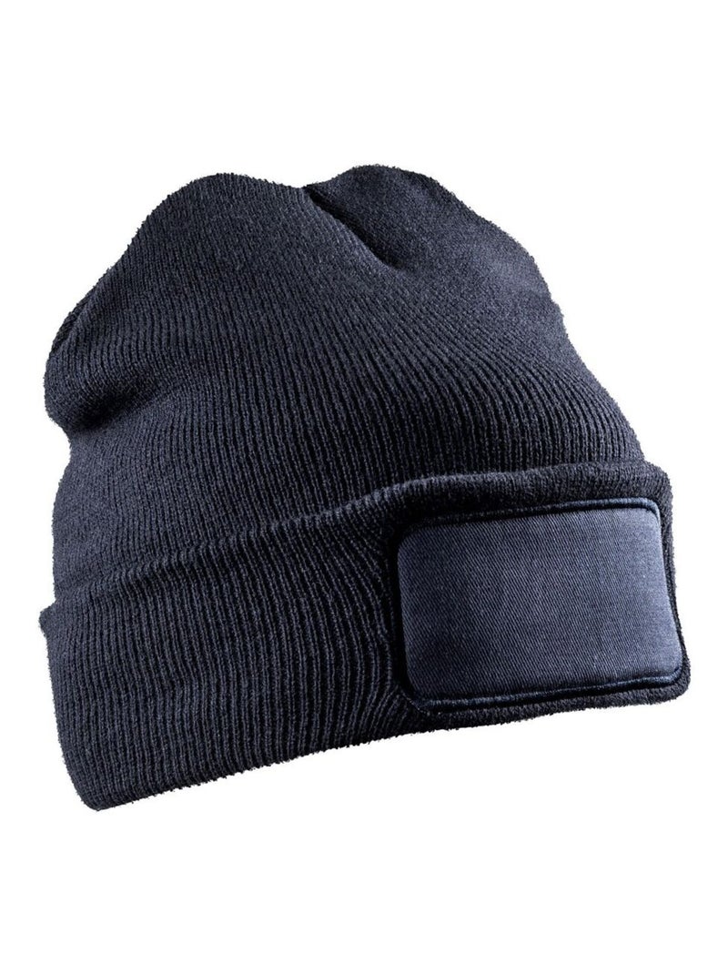 Result Winter Essentials - Bonnet Bleu marine - Kiabi