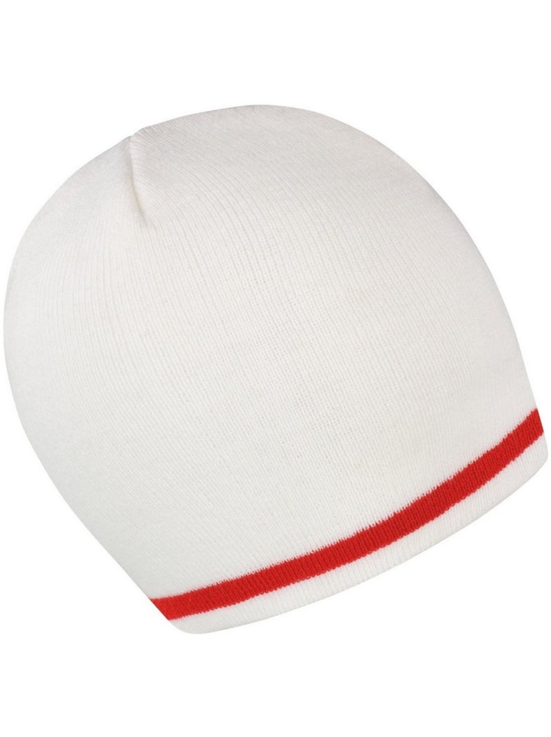 Result Winter Essentials - Bonnet NATIONAL Blanc/Rouge - Kiabi