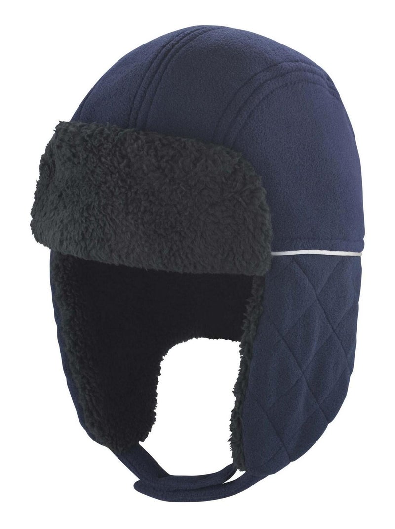 Result Winter Essentials - Chapeau de trappeur Noir Gris - Kiabi