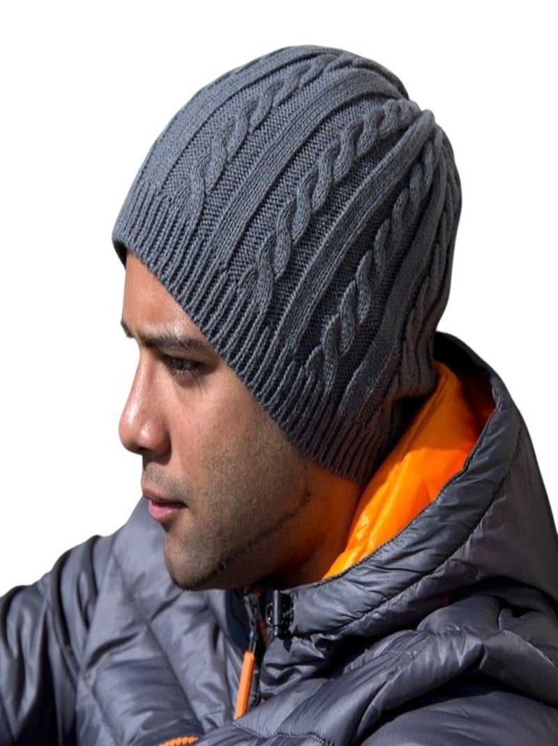 Result Winter Essentials - Chapeau MARINER Gris Noir - Kiabi