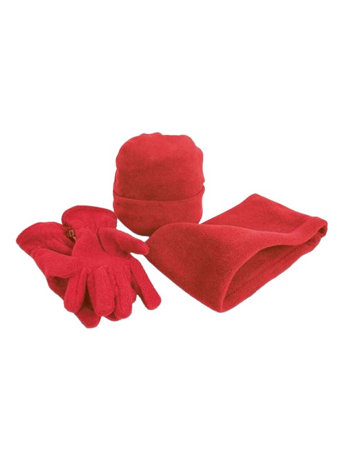 Result Winter Essentials - Ensemble bonnet, gants et écharpe - Kiabi