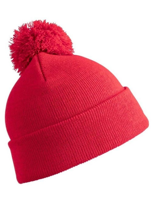 Result Womens/Ladies Winter Essentials Pom Pom Beanie (bonnet à pompon) - Kiabi