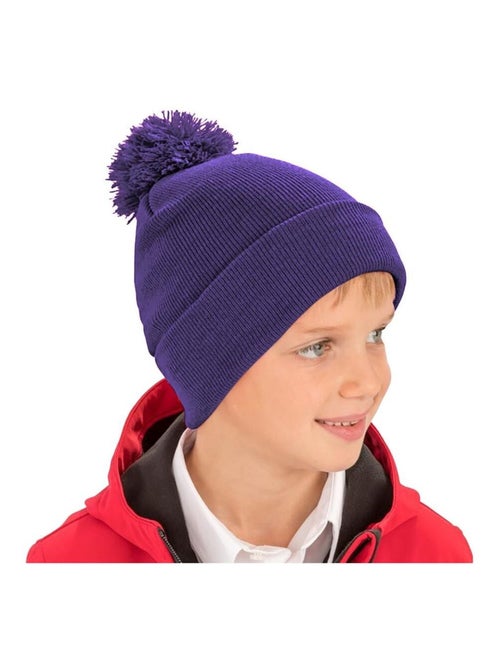 Result Womens/Ladies Winter Essentials Pom Pom Beanie (bonnet à pompon) - Kiabi