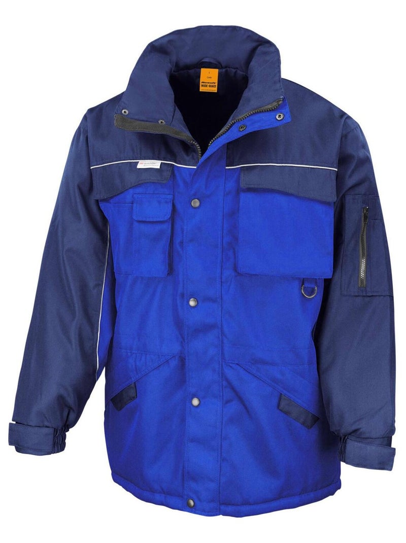 Result Workguard - Veste de travail robuste hydrofuge coupe-vent Bleu roi - Kiabi