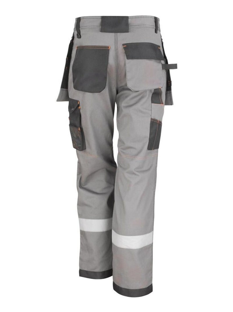 Result Workguard X-Over - Pantalon de travail Gris moyen - Kiabi