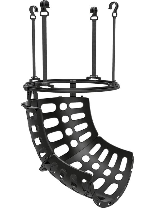 Retour de ballon de basket-ball 360° réglable crochets amovibles noir - Kiabi