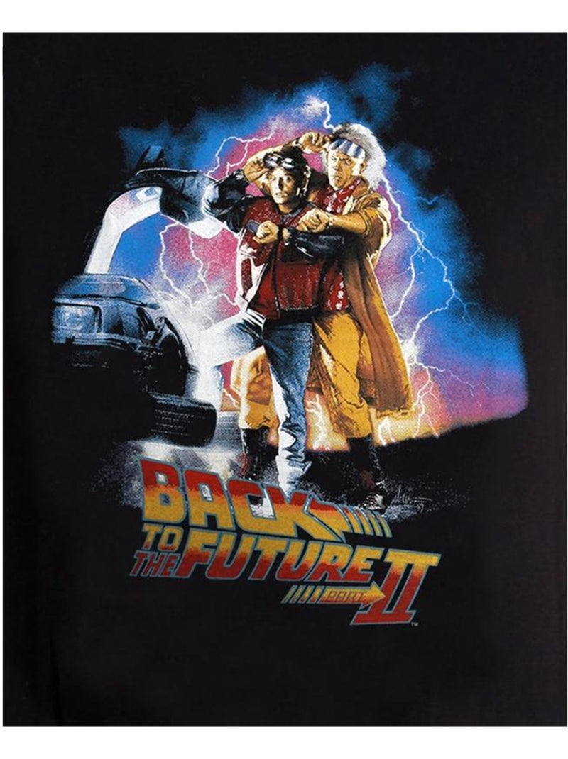 Retour vers le futur II - T-shirt motif/style poster Noir - Kiabi