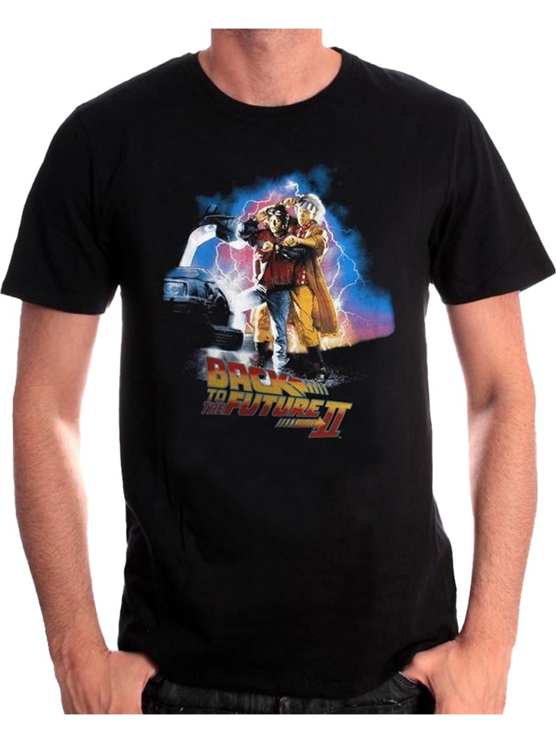 Retour vers le futur II - T-shirt motif/style poster Noir - Kiabi