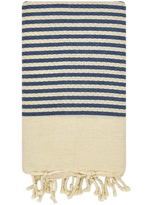 Reva | Authentique fouta en nid d'abeille coton recyclé 1x2 m Zanzibar - Kiabi Reva | Authentique fouta en nid d'abeille coton recyclé 1x2 m Zanzibar - Kiabi
