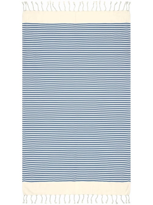 Reva | Authentique fouta en nid d'abeille coton recyclé 1x2 m Zanzibar - Kiabi Reva | Authentique fouta en nid d'abeille coton recyclé 1x2 m Zanzibar - Kiabi