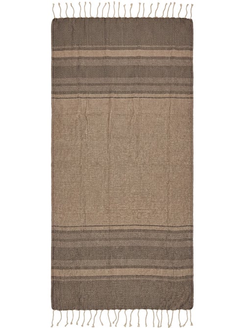 Reva | fouta de luxe jacquard oeil d'oiseau en coton recyclé 1mx2m spargi - Kiabi Reva | fouta de luxe jacquard oeil d'oiseau en coton recyclé 1mx2m spargi - Kiabi